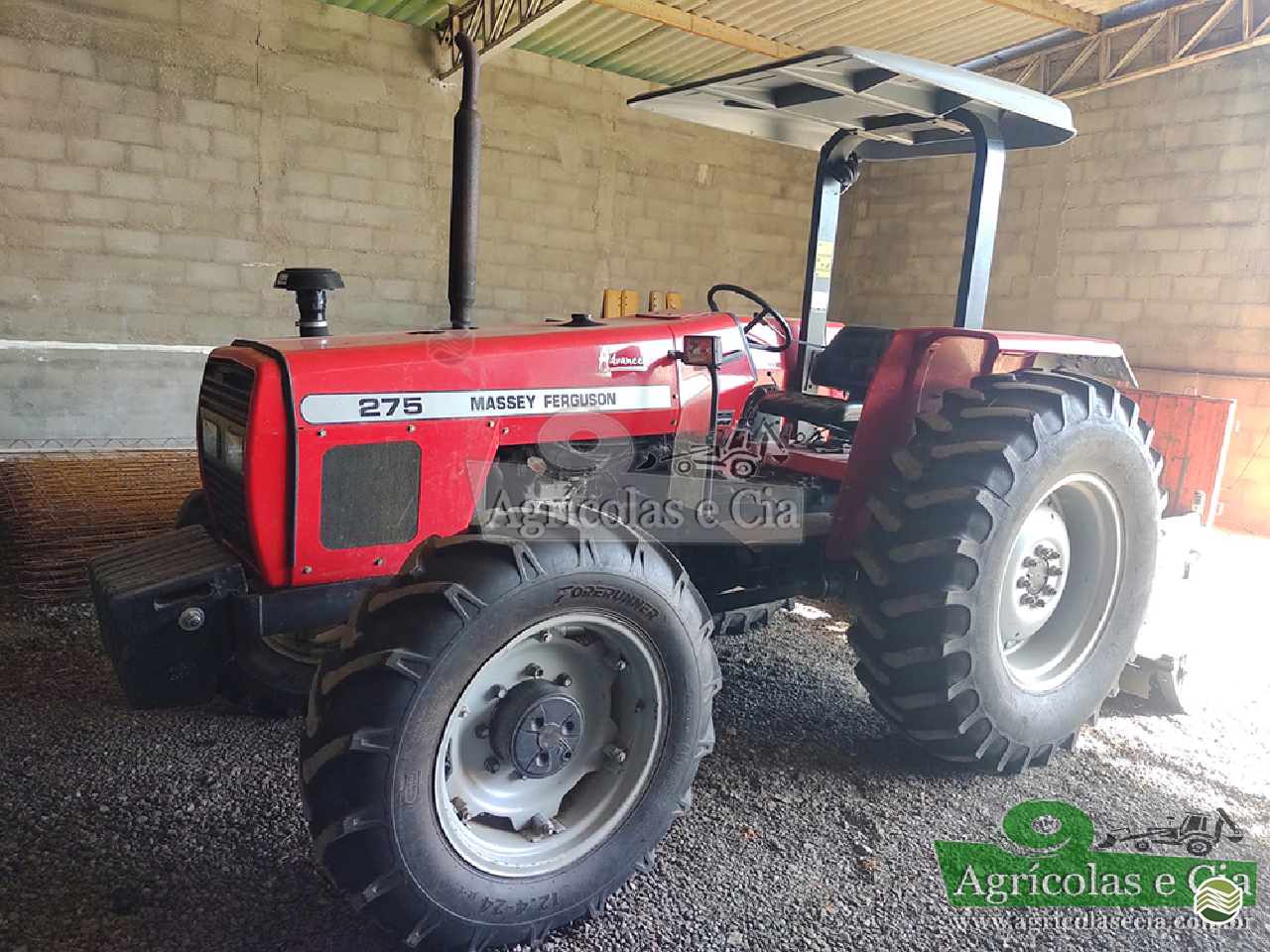 TRATOR MASSEY FERGUSON MF 275 Tração 4x4 Agricolas e Cia RIO DAS PEDRAS SÃO PAULO SP